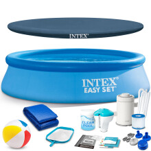 Piscine extensible de jardin 244 x 61 cm 18 en 1 INTEX 28108
