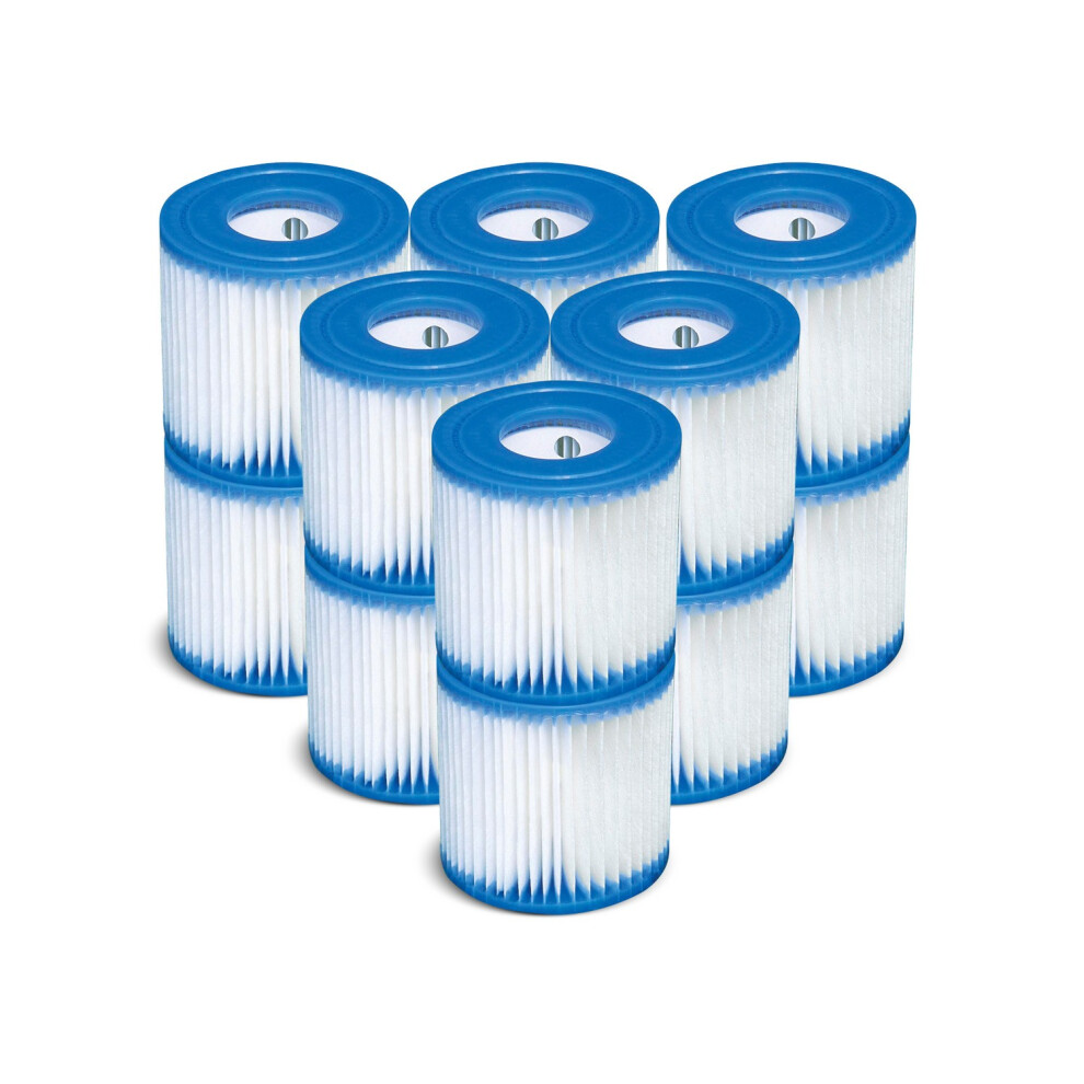 Filtre SPA type S1 12 pièces INTEX 29001