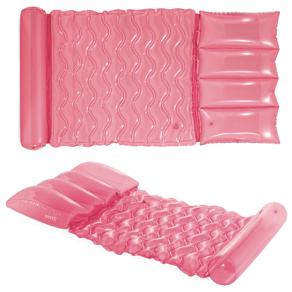 Matelas de natation rose Intex 58725