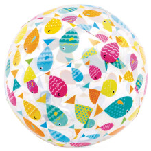 Aufblasbarer Wasserball fröhlicher Fisch 51 cm INTEX 59040