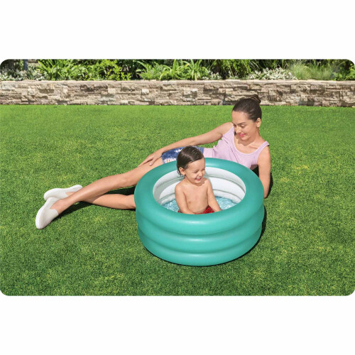 Piscine gonflable 70 x 30 cm Bestway 51033 - turquoise 2