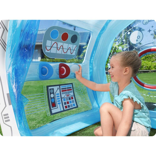 Opblaasbare speeltuin Ruimtestation Bestway 52632 1