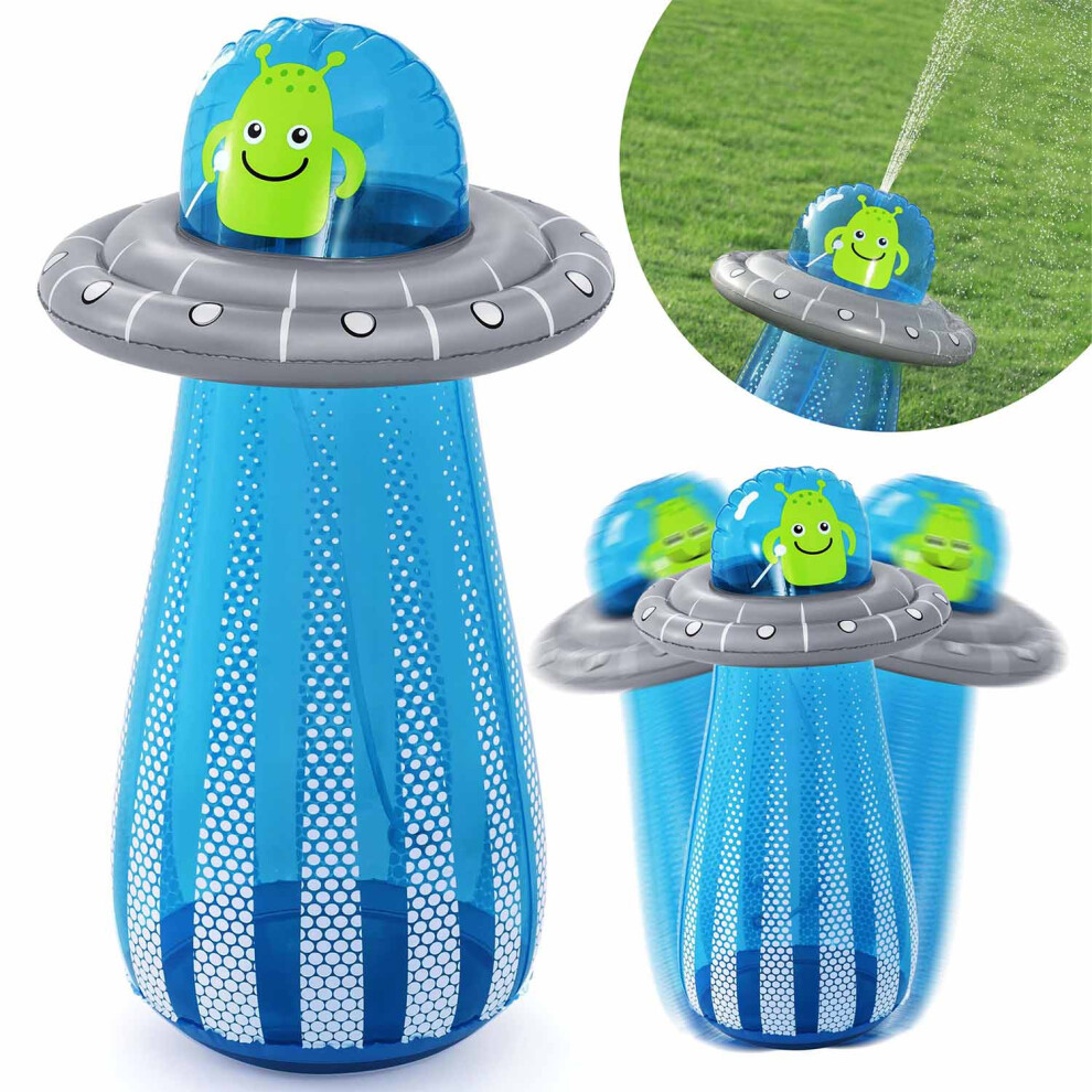 Bestway 52731 Spruzzatore/Pungiball Gonfiabile Ufo Blaster - 61 Cm X 1,19 M, Blu-image