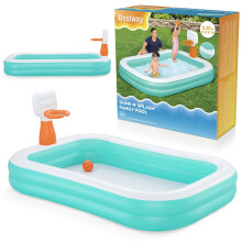 Piscina gonfiabile Dunk'N Splash 251 x 168 x 102 cm Bestway 54445