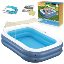 Piscina gonfiabile per famiglie con tetto 254 x 174 x 140 cm Bestway 54449