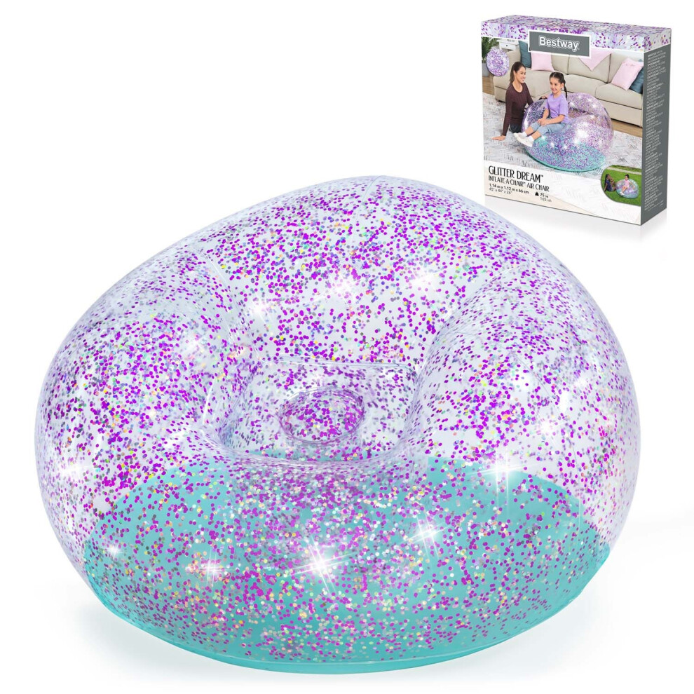 Bestway 75115 Pouf Gonfiabile "Glitter Dream"-image