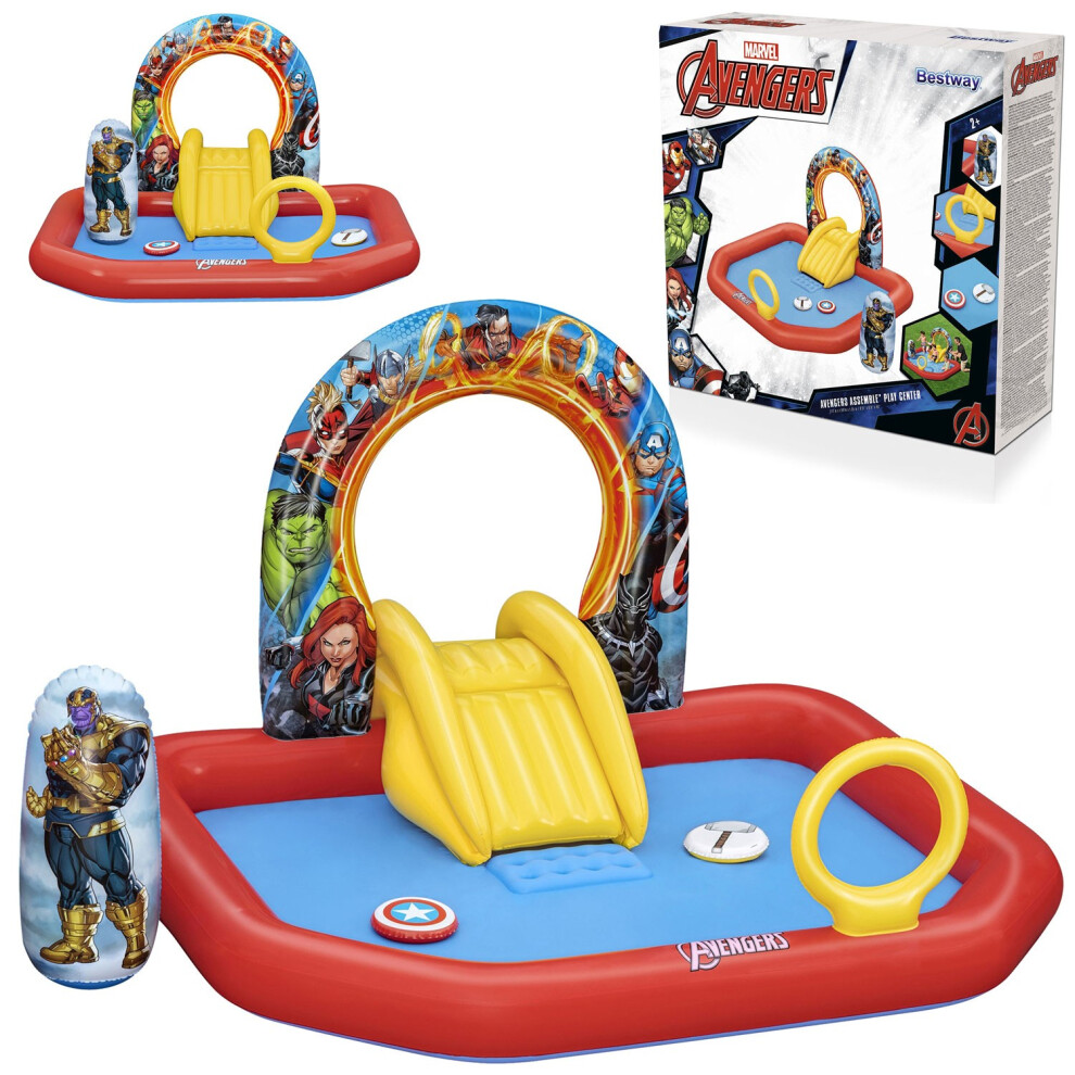Aire de jeux gonflable Avengers 211 x 198 x 125 cm Bestway 98800