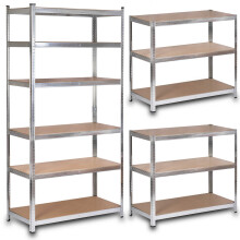 Metall-Lagerregal 222 x 110 x 50 cm Humberg HR-815