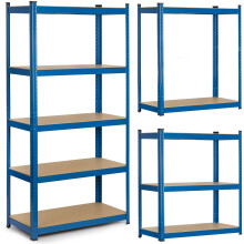 Metalopbevaringshylde 180 x 90 x 40 cm Humberg 4848