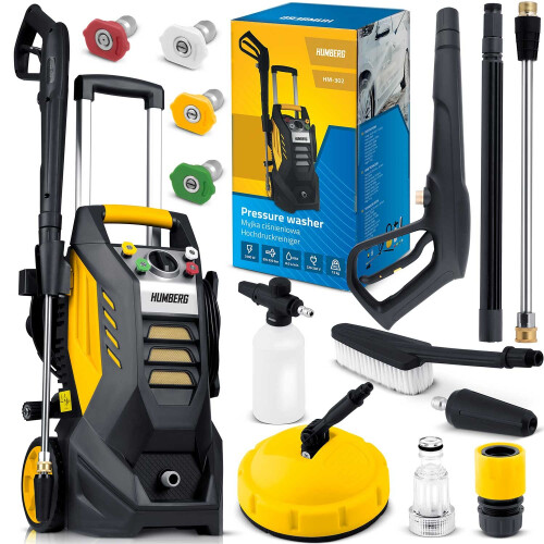 Idropulitrice con rullo 2500W Humberg HM-302