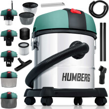 Industriële stofzuiger 20L 1200W HM-400