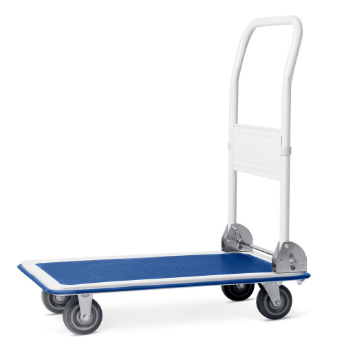 Manuel transportvogn HM-505 hvid og blå 2