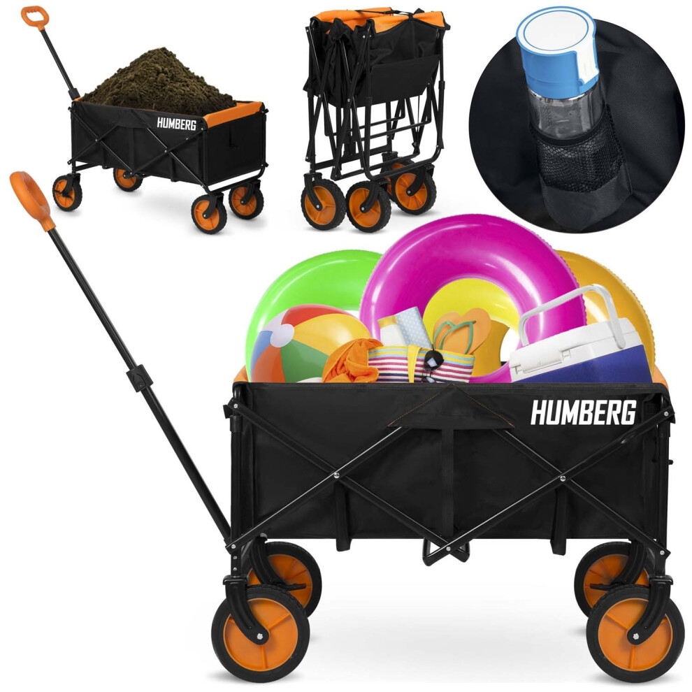 Chariot de transport pliable 100 l Humberg HM-513