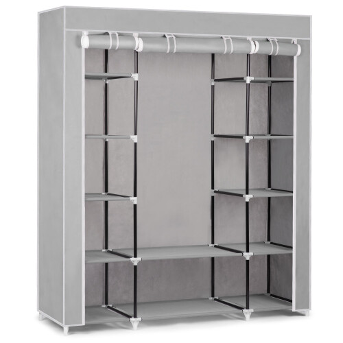 Grote Massido textielgarderobe - grijs 1