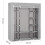 Grote Massido textielgarderobe - grijs 4