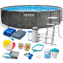 Piscine de jardin Frame 457 x 122 cm 18 en 1 INTEX 26742