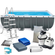 Piscine de jardin tubulaire 549 x 274 x 132 cm 12-en-1 INTEX 26356