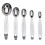 Cuisipro Silver Measuring Spoon Set Standard 4