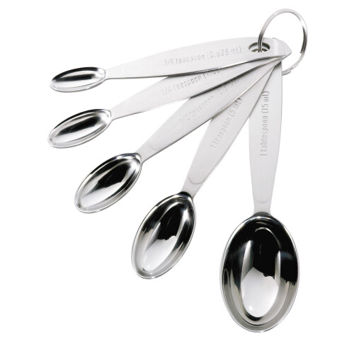 Cuisipro Silver Measuring Spoon Set Standard