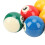 16 Billardkugeln Harz 5,72cm Poolkugeln Set 18