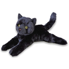 Douglas Tug Svart Katt Plysch Fylld Djur