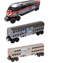 Whittle Shortline Railroad Chicago Metra MP-36 3-delars Set