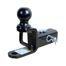 ATV TEK, Receptor Trio HD de 2 Pulgadas con Enganche Multiusos, Enganche de Remolque Resistente