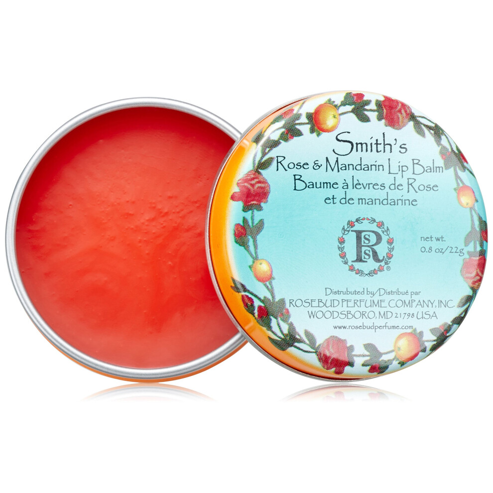 Parf M Rosebun Rosebud Smith's Lip Balm Rose And Mandarin 0.8 Ounce