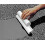 Cleret Dual Bladed Classic Bath Squeegee - All White 3