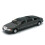 KiNSMART Limusine 1999 Lincoln Town Car Preta 7 Polegadas 1:38 Escala Metal 1