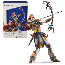 PlayStation Horizon Forbidden West, Deluxe 6" Aloy Action Figure with 15 Accessories for PS5 Fans
