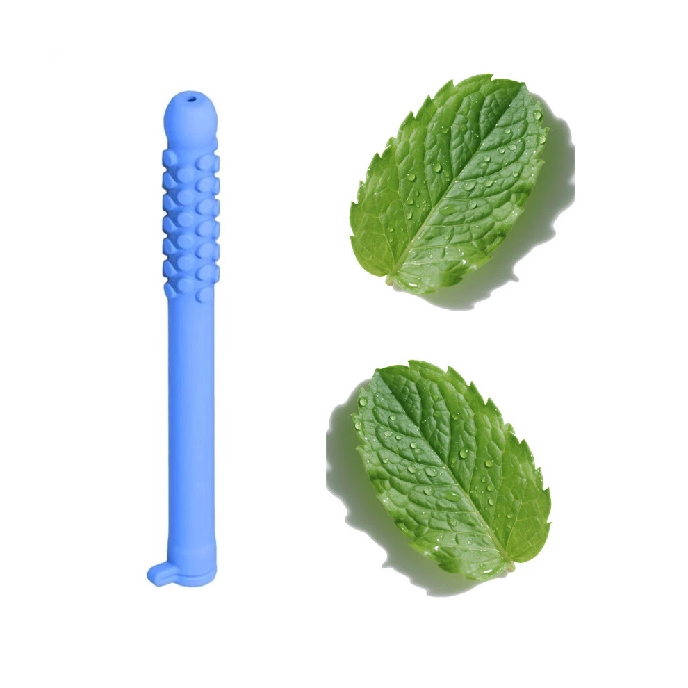 Blue (Blue(Mint), 1Pcs) 2025 New Arrivals Chewable Breather Stick For Aromatherapy On The Go Natural Focus
