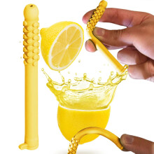 (Yellow(lemon), 1pcs) 2025 New Arrivals Chewable Breather Stick for Aromatherapy on The Go Natural Focus