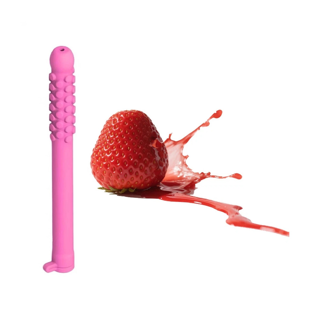 Pink (Pink(Strawberry), 1Pcs) 2025 New Arrivals Chewable Breather Stick For Aromatherapy On The Go Natural Focus