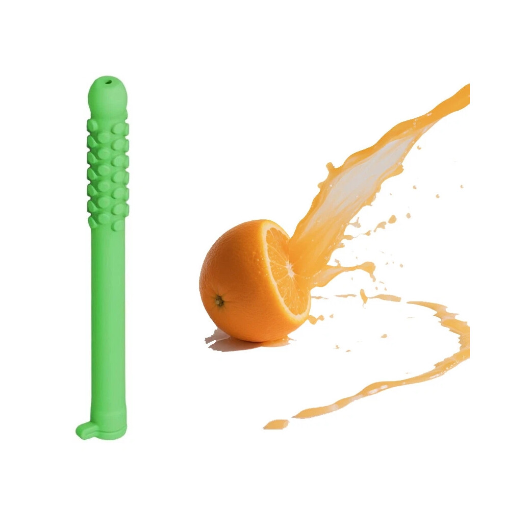 Green/Orange ((Orange), 1Pcs) 2025 New Arrivals Chewable Breather Stick For Aromatherapy On The Go Natural Focus