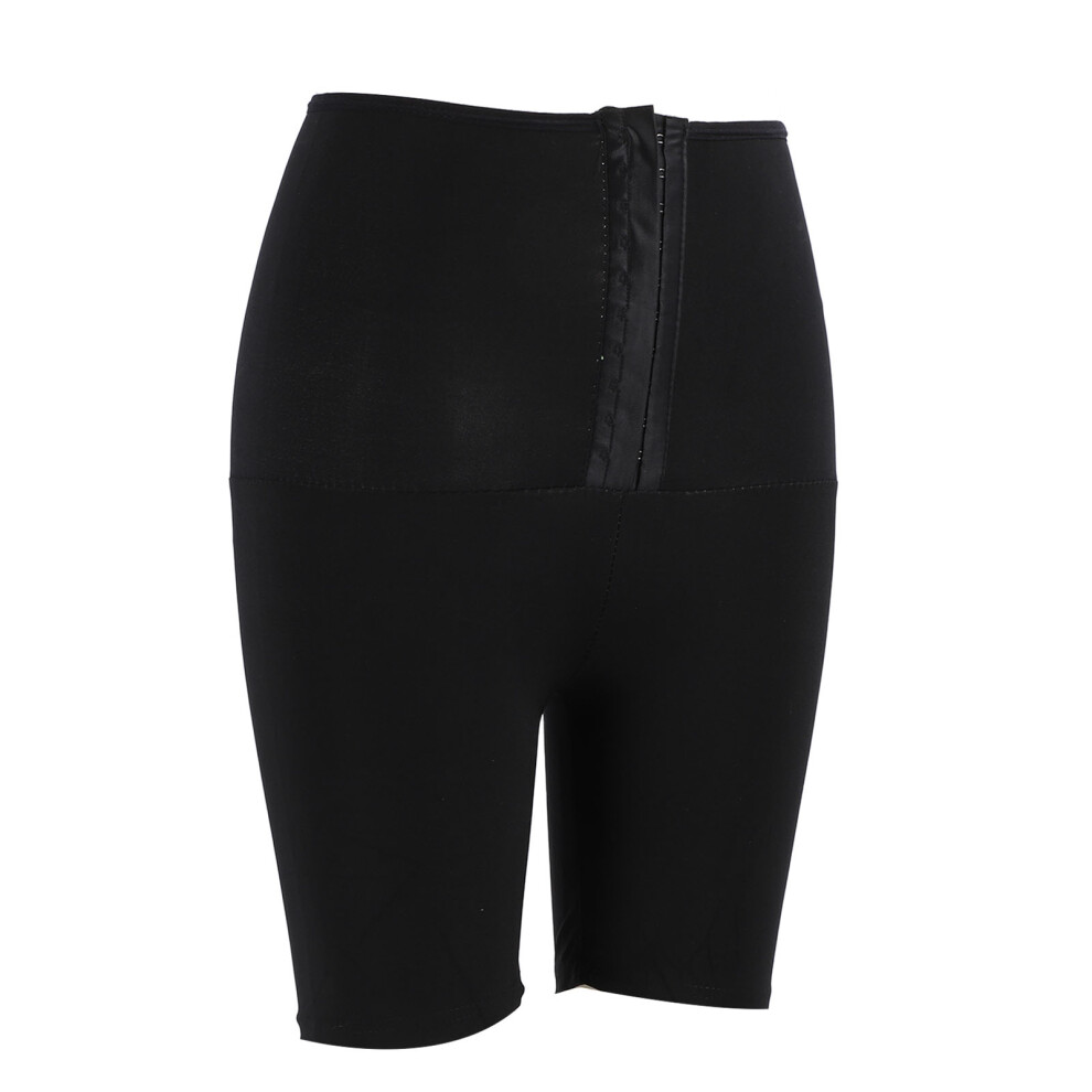 Sauna Sweat Short Pants PU Leather High Waist Sweat Yoga Pants Tummy Tucking and Hip Lifting Sweat Pants for Women S
