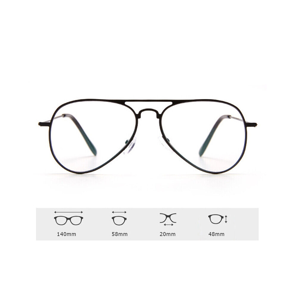 (+1.0) Progressive Multifocus Reading Glasses Metal Photochromic Transition Sunglasses