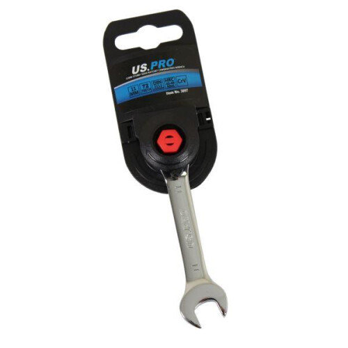 us pro US PRO Tools 11mm Stubby Gear Combination Ratchet Spanner Wrench 72T 3897 2