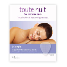 Toute Nuit Rimpel Patches, Gezichtsband, Driehoek - Voorhoofd, Rond de Ogen en Lippen - 45 Patches