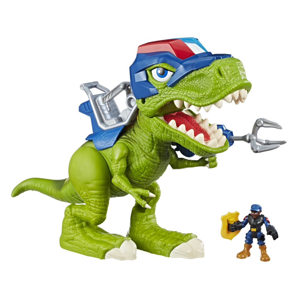 Detsk Kola Playskool Heroes Chomp Squad Troopersaurus And Bobby Badge
