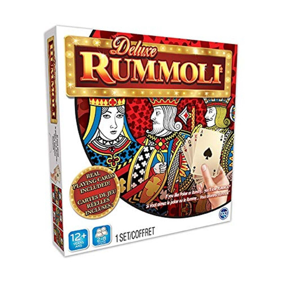 Photos - Board Game TCG Toys Deluxe Rummoli Game w. Board  - If You Like Poker Or Rummy...You'll Love Rummoli Multicolor PT60230(20 X 20)