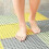 Rubber Flooring Geen 10PCS Interlocking Soft PVC Non-Slip Tile Splicing Waterproof Mat 5