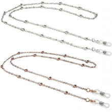 Women's glasses chain, high-quality bead glasses necklace, glasses string frame, 2pc