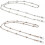Women's glasses chain, high-quality bead glasses necklace, glasses string frame, 2pc 1