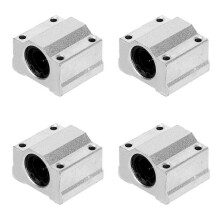 4Pcs SCS12UU Linear Motion Ball Bearing Slide Unit Bushing(12MM Inner Dia. ) for CNC Machine Linear Sliding