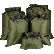 Waterproof Bag Set, 5Pcs Portable Big Capacity Combo Pouch (1.5L+2.5L+3.5L+4.5L+6L) Ultralight Dry Sacks Outdoor Storage Bag for Camping Boating Kayak