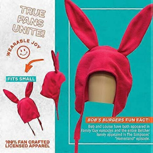 Rabbit Ear Hat, Adult, Pink 1
