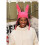 Rabbit Ear Hat, Adult, Pink 5