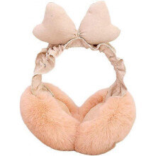 Cute Warmers Winter Ear Warmers Foldable Earmuffs Bowknot Princess Ear Covers