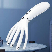 Head Massager, Rechargeable Head Mini Multi-Function Heating Electric Portable Massage Comb